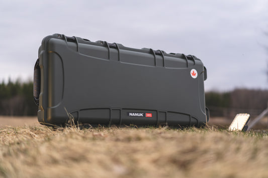 Nanuk Case: A rugged and protective storage solution, designed by Nanuk to safeguard your valuable equipment with durability and reliability in mind.