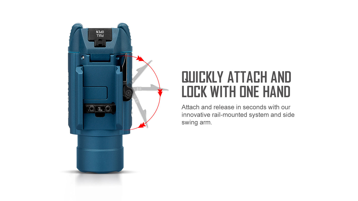 A powerful and reliable illumination tool, engineered by OLIGHT for superior brightness and durability in various situations.