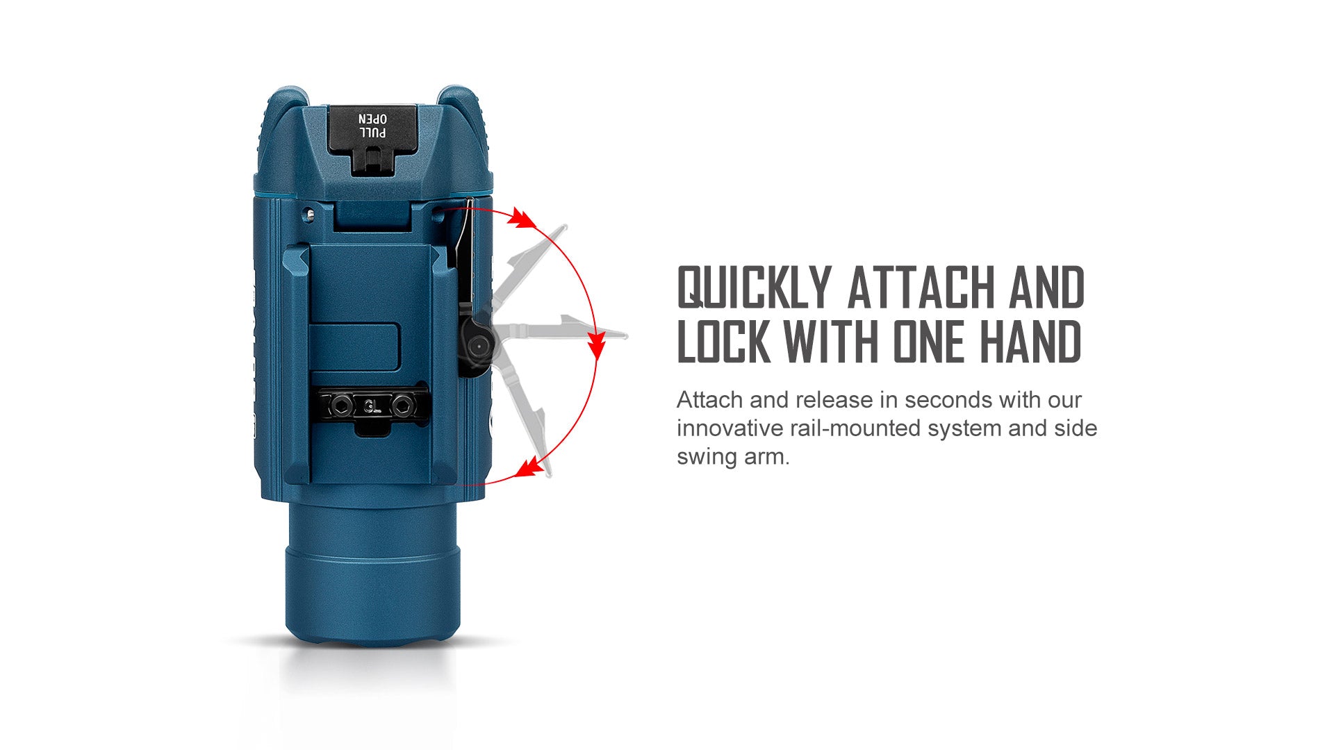 A powerful and reliable illumination tool, engineered by OLIGHT for superior brightness and durability in various situations.
