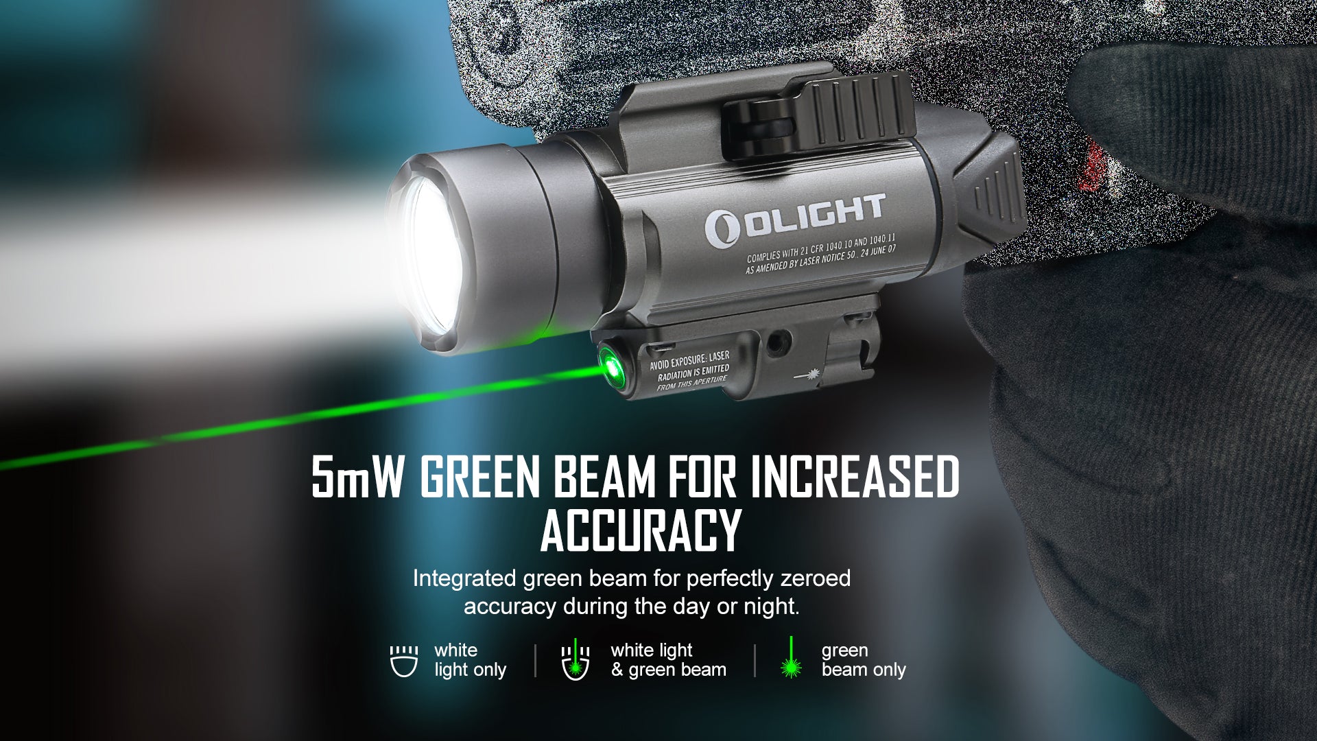 A powerful and reliable illumination tool, engineered by OLIGHT for superior brightness and durability in various situations.