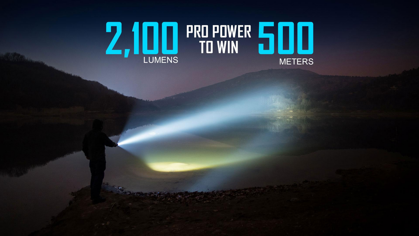 A powerful and reliable illumination tool, engineered by OLIGHT for superior brightness and durability in various situations.