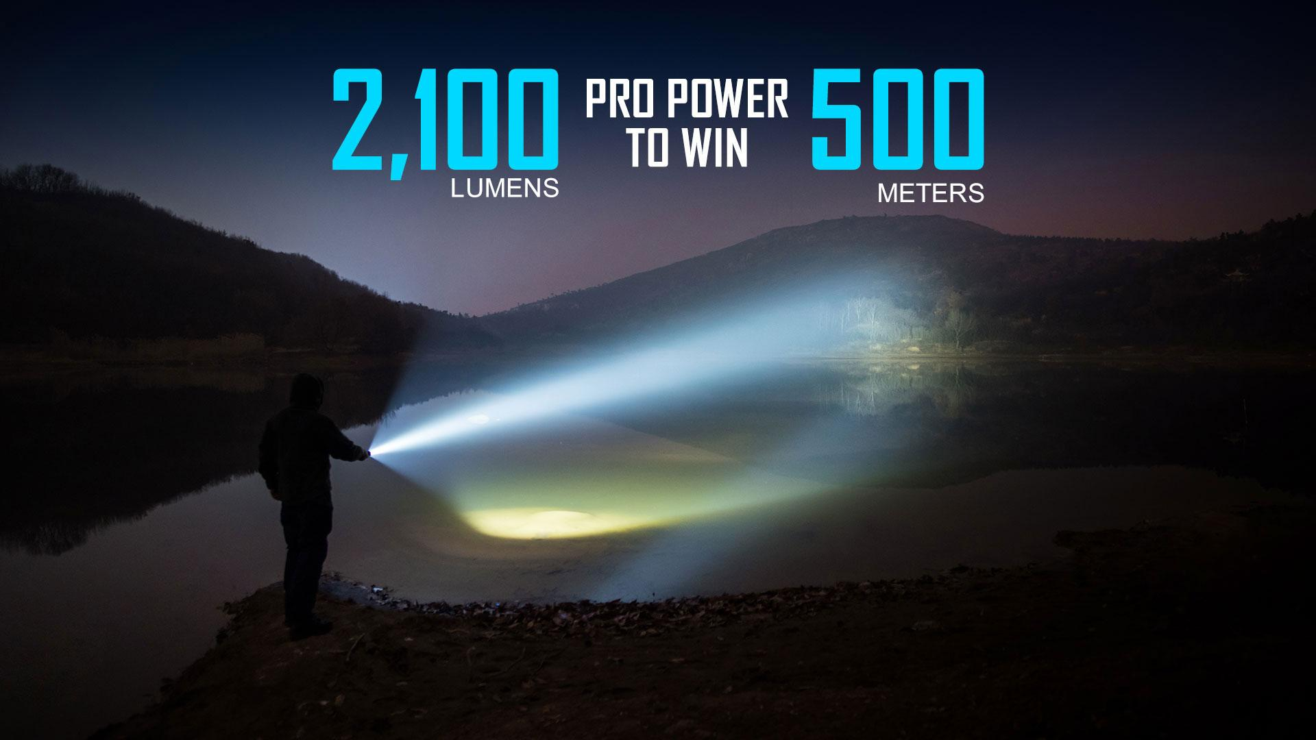 A powerful and reliable illumination tool, engineered by OLIGHT for superior brightness and durability in various situations.