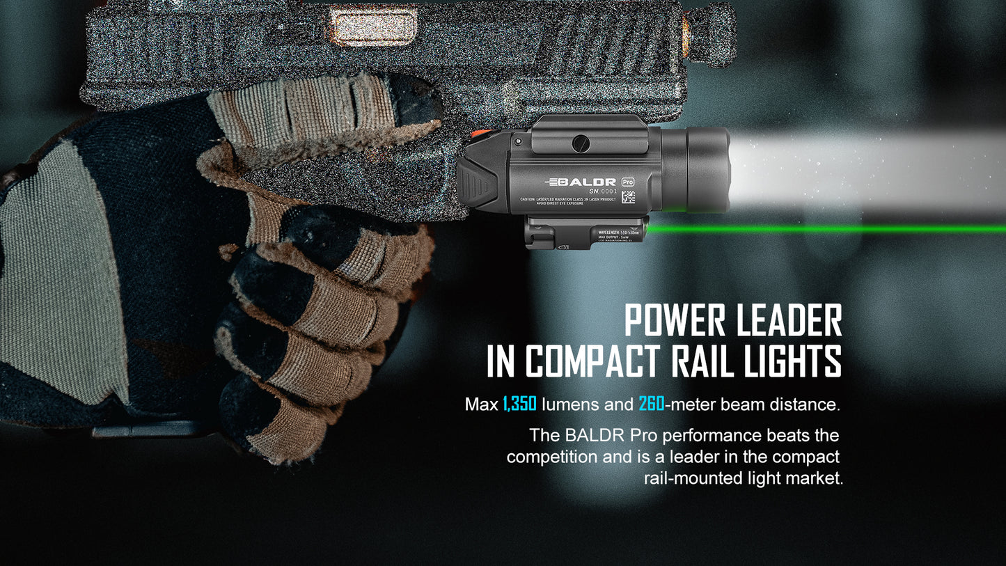 A powerful and reliable illumination tool, engineered by OLIGHT for superior brightness and durability in various situations.