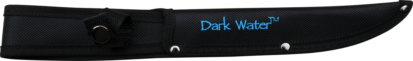 Whether out in the deep or off a dock, salt or fresh, Dark Water has you covered.  This line of fishing knives features everything you need to clean and prepare your catch.  The blades in this line are all coated with PTFE to maximize corrosion resistance.