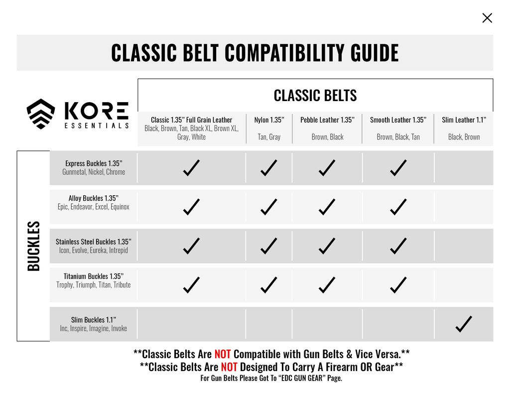 Kore Fashion Buckles - Buckles Only