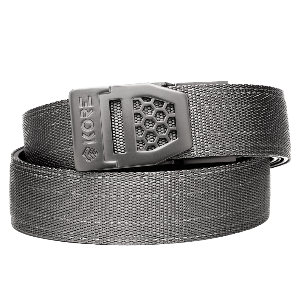 Kore Essentials EDC Belt & Buckle - X6 Gunmetal series