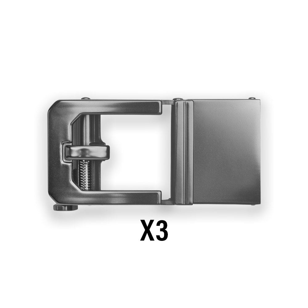 These ratchet style buckles allow you to micro adjust your Kore battle belt in small 1/4 inch increments and get a perfect fit every time you put it on. You can loosen your belt 1/2 inch after a large meal to relax, or tighten it as much as humanly possible, to securely hold up all your gear when needed. And best of all you can adjust while - sitting, walking, running, swimming or even crawling thru the trenches. No need to remove or undo your buckle to make an adjustment.