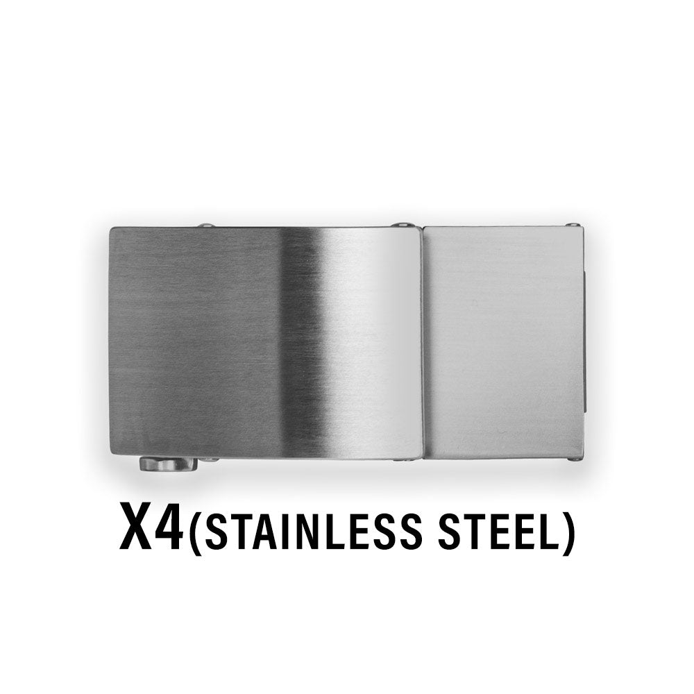 These ratchet style buckles allow you to micro adjust your Kore battle belt in small 1/4 inch increments and get a perfect fit every time you put it on. You can loosen your belt 1/2 inch after a large meal to relax, or tighten it as much as humanly possible, to securely hold up all your gear when needed. And best of all you can adjust while - sitting, walking, running, swimming or even crawling thru the trenches. No need to remove or undo your buckle to make an adjustment.