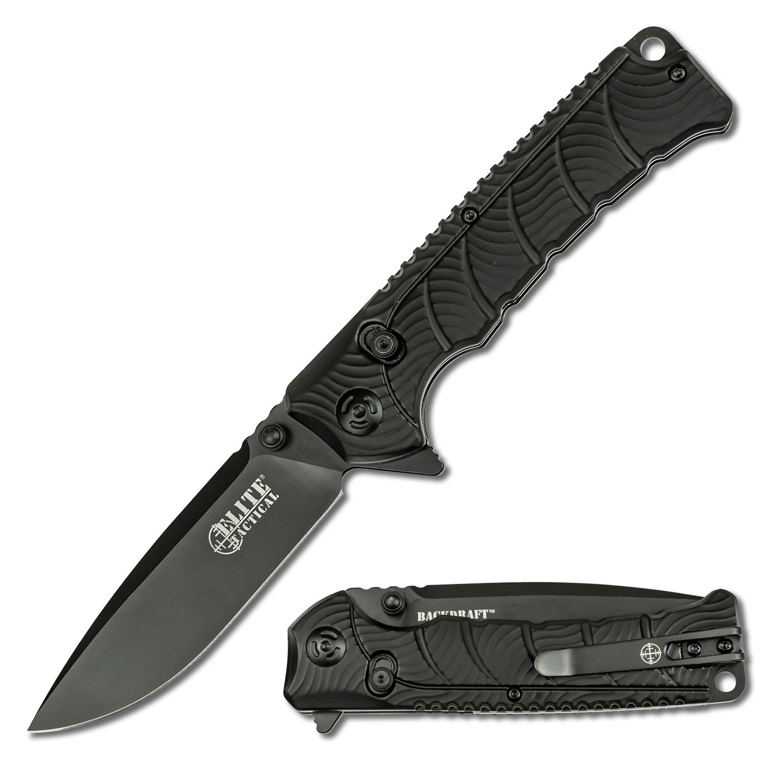 Whether out in the deep or off a dock, salt or fresh, Dark Water has you covered.  This line of fishing knives features everything you need to clean and prepare your catch.  The blades in this line are all coated with PTFE to maximize corrosion resistance.