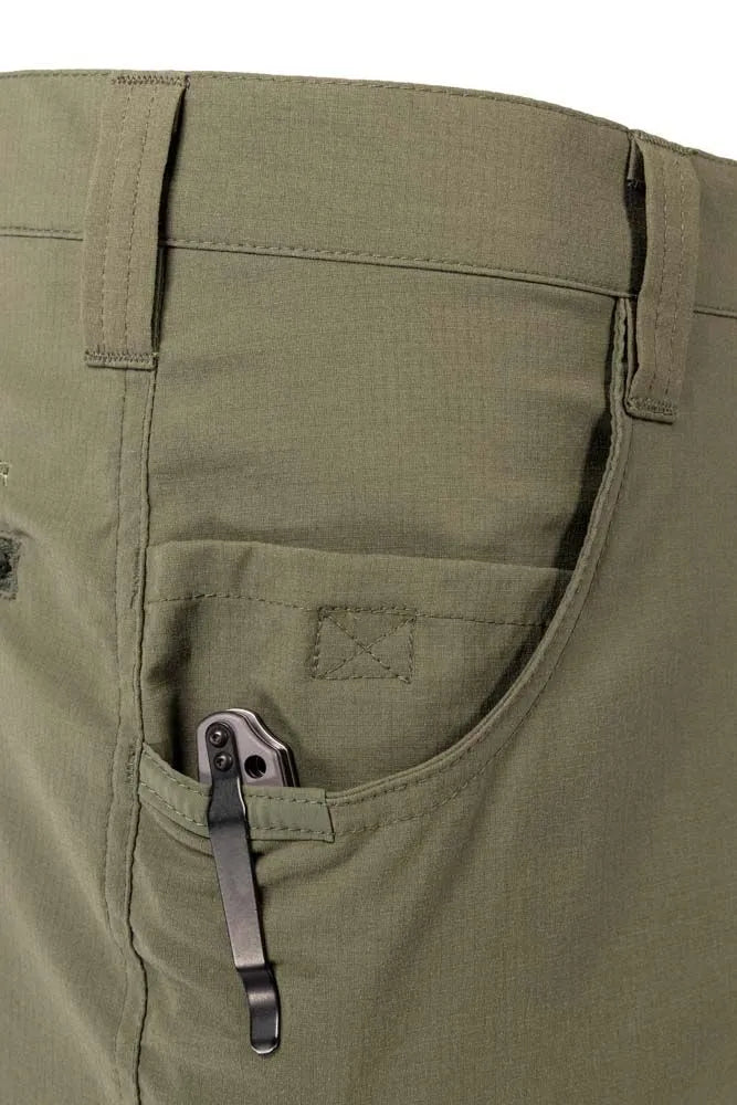 The Propper Kinetic Short is crafted with an innovative blend of polyester, cotton and spandex ripstop fabric we call NEXStretch. This fabric is durable, fade-resistant and allows the shorts to move with you for optimal comfort. Constructed to be the perfect, all-purpose tactical short, the Teflon fabric protector repels stains and liquids keeping you looking your best.