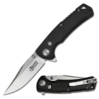 Whether out in the deep or off a dock, salt or fresh, Dark Water has you covered.  This line of fishing knives features everything you need to clean and prepare your catch.  The blades in this line are all coated with PTFE to maximize corrosion resistance.