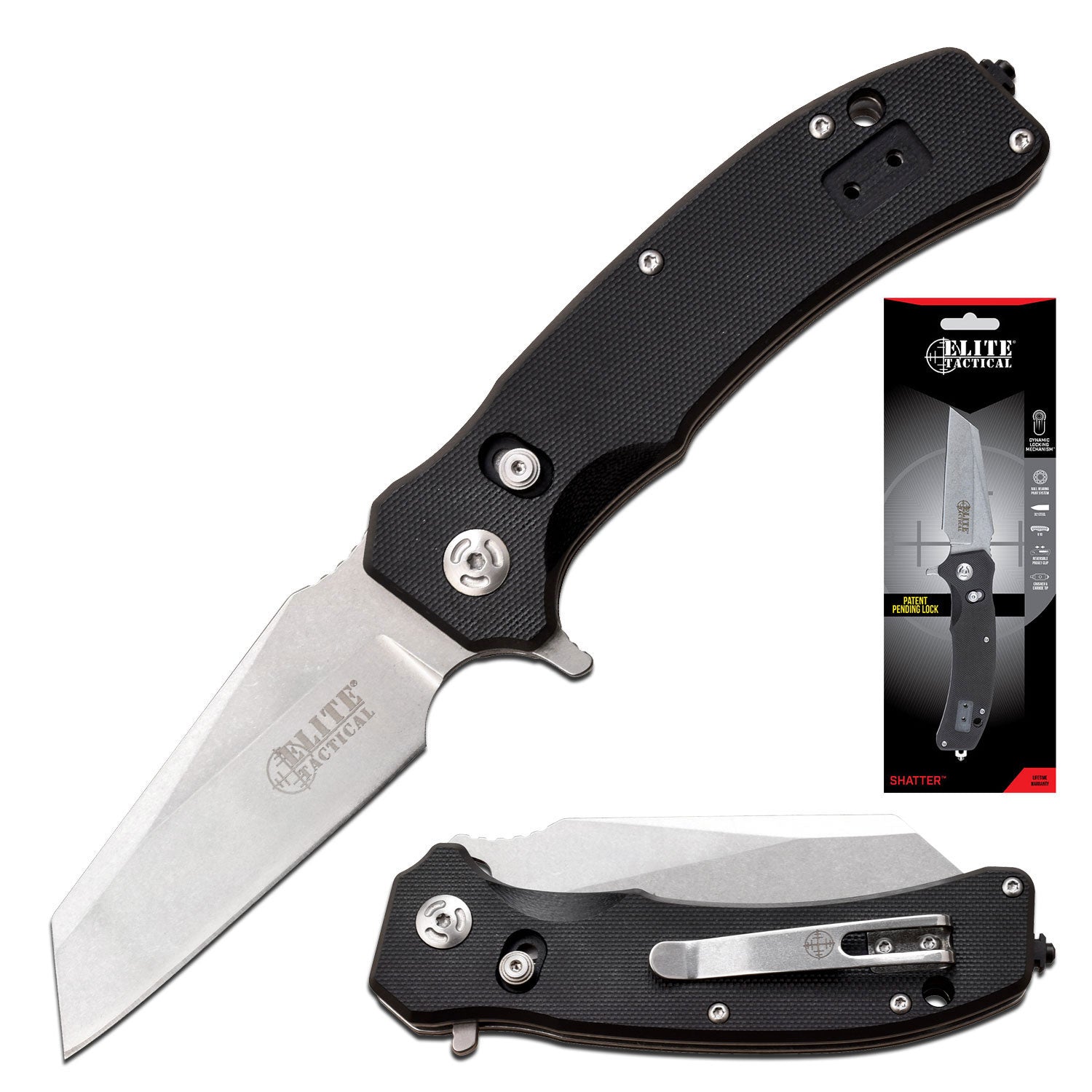 Whether out in the deep or off a dock, salt or fresh, Dark Water has you covered.  This line of fishing knives features everything you need to clean and prepare your catch.  The blades in this line are all coated with PTFE to maximize corrosion resistance.