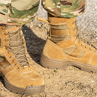Series 100® 8" Side Zip Coyote Comp Toe