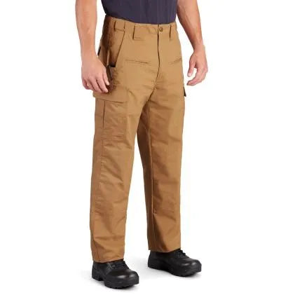Maintain your professional edge in the ultra-comfortable, lightweight and durable EdgeTec Tactical Pant, part of the EdgeTec Collection. This budget-friendly, lightweight pant with DWR (durable water repellent) resists stains and moisture and is made for function without weighing you down.  Easy-access, side cargo pockets allow you to store ammo and mags for the range, essentials for the job, or gear for hiking.