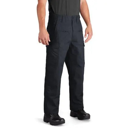 Maintain your professional edge in the ultra-comfortable, lightweight and durable EdgeTec Tactical Pant, part of the EdgeTec Collection. This budget-friendly, lightweight pant with DWR (durable water repellent) resists stains and moisture and is made for function without weighing you down.  Easy-access, side cargo pockets allow you to store ammo and mags for the range, essentials for the job, or gear for hiking.