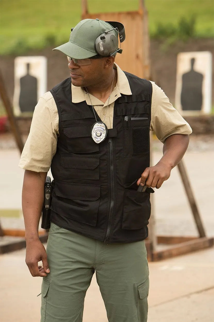 Keep your essentials within reach – without weighing yourself down. Whether you're in an IDPA match, on patrol, or simply enjoying the outdoors, this vest is reinforced for durability and designed for versatility. The Propper® Tactical Vest keeps you moving.