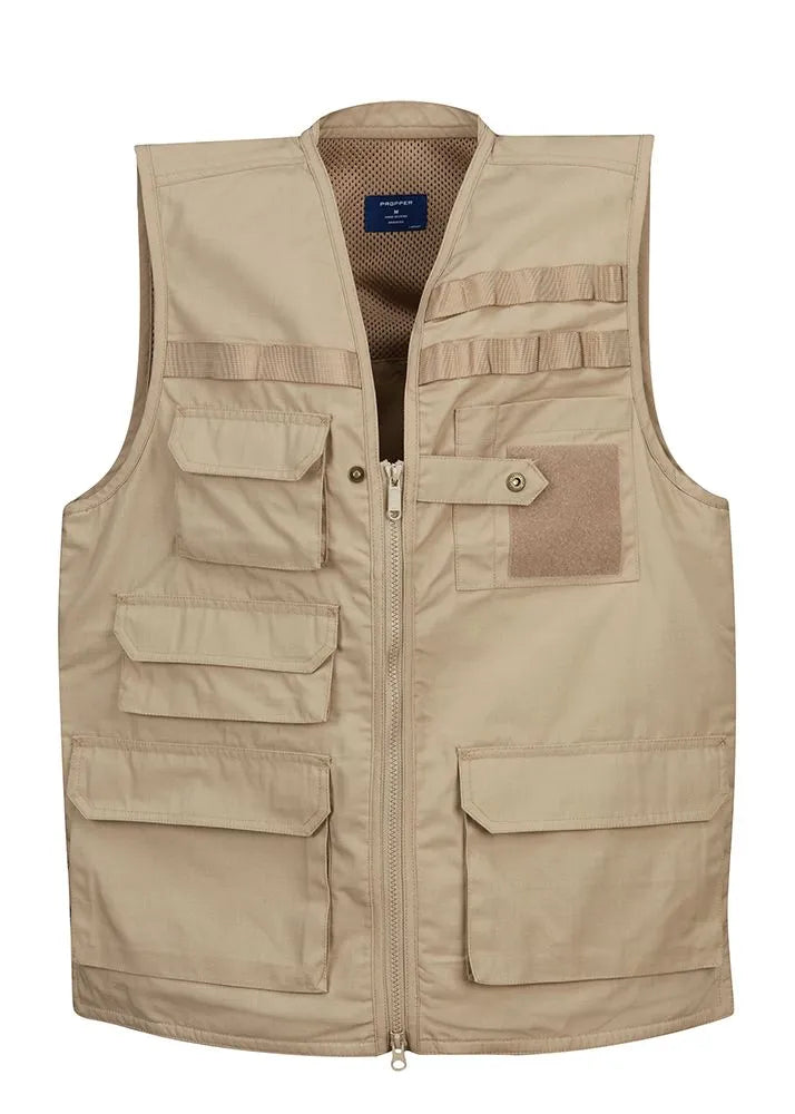 Keep your essentials within reach – without weighing yourself down. Whether you're in an IDPA match, on patrol, or simply enjoying the outdoors, this vest is reinforced for durability and designed for versatility. The Propper® Tactical Vest keeps you moving.