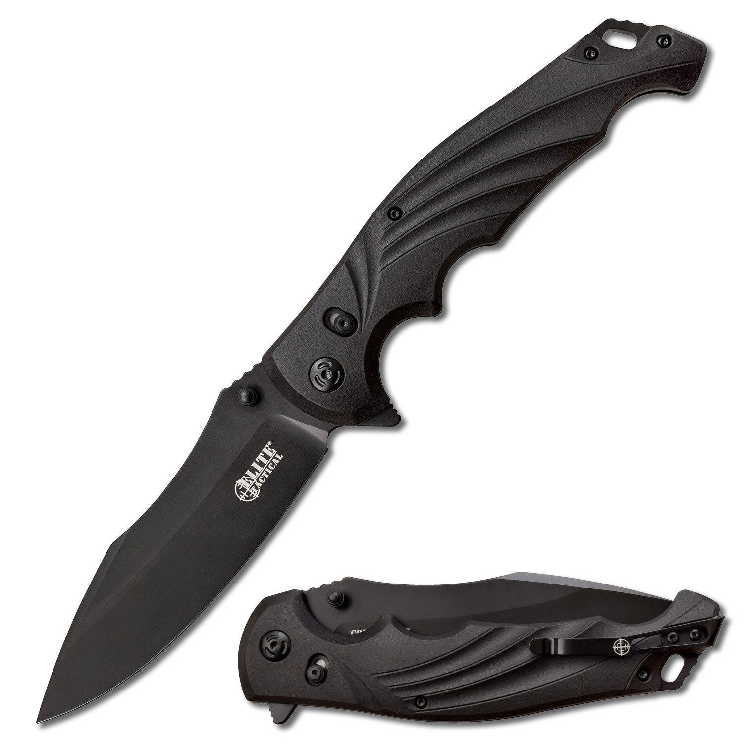 Whether out in the deep or off a dock, salt or fresh, Dark Water has you covered.  This line of fishing knives features everything you need to clean and prepare your catch.  The blades in this line are all coated with PTFE to maximize corrosion resistance.