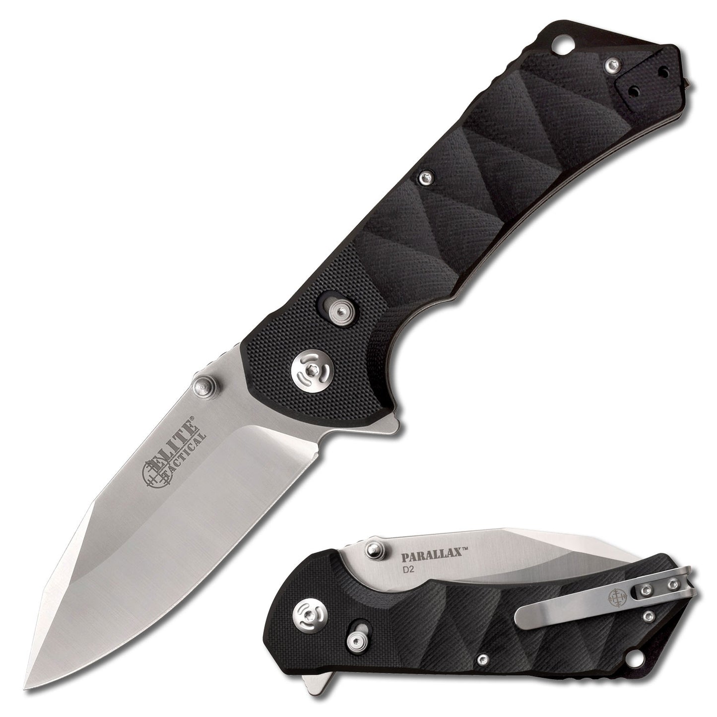 Whether out in the deep or off a dock, salt or fresh, Dark Water has you covered.  This line of fishing knives features everything you need to clean and prepare your catch.  The blades in this line are all coated with PTFE to maximize corrosion resistance.