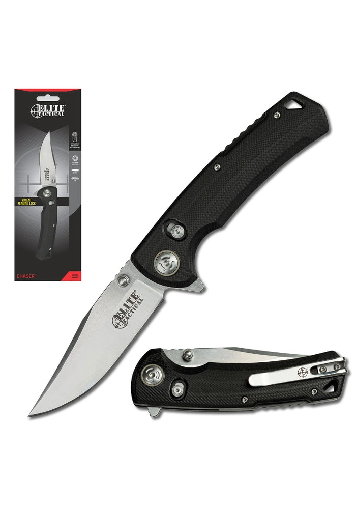 Whether out in the deep or off a dock, salt or fresh, Dark Water has you covered.  This line of fishing knives features everything you need to clean and prepare your catch.  The blades in this line are all coated with PTFE to maximize corrosion resistance.