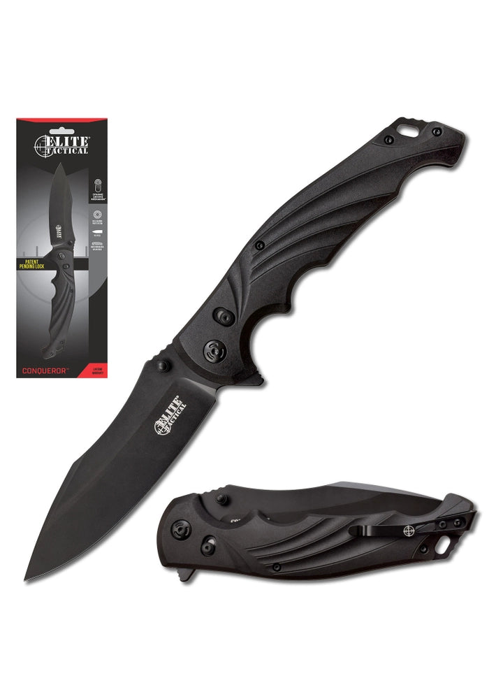Whether out in the deep or off a dock, salt or fresh, Dark Water has you covered.  This line of fishing knives features everything you need to clean and prepare your catch.  The blades in this line are all coated with PTFE to maximize corrosion resistance.