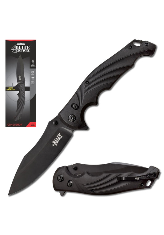 Whether out in the deep or off a dock, salt or fresh, Dark Water has you covered.  This line of fishing knives features everything you need to clean and prepare your catch.  The blades in this line are all coated with PTFE to maximize corrosion resistance.
