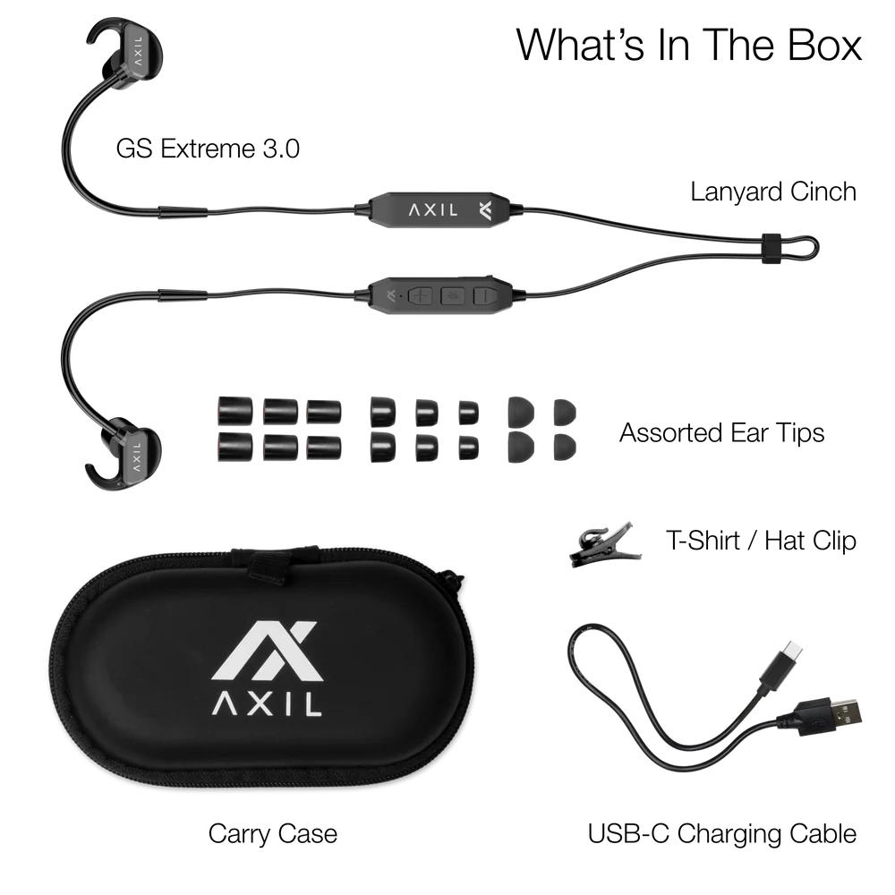 NEW - AXIL GS Extreme 3.0 Ear Buds