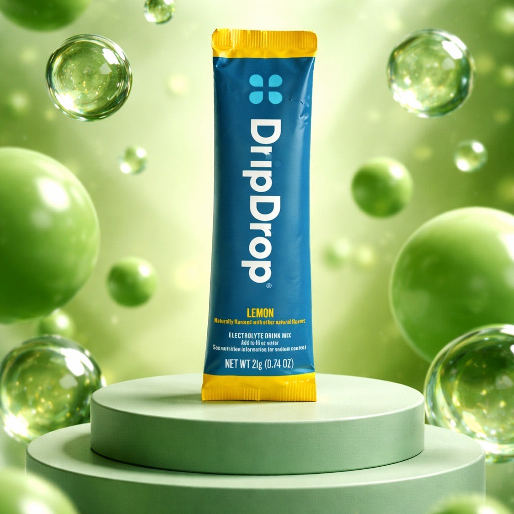 * NEW - DripDrop Electrolyte Powder - Various flavors (16oz) Single Packets