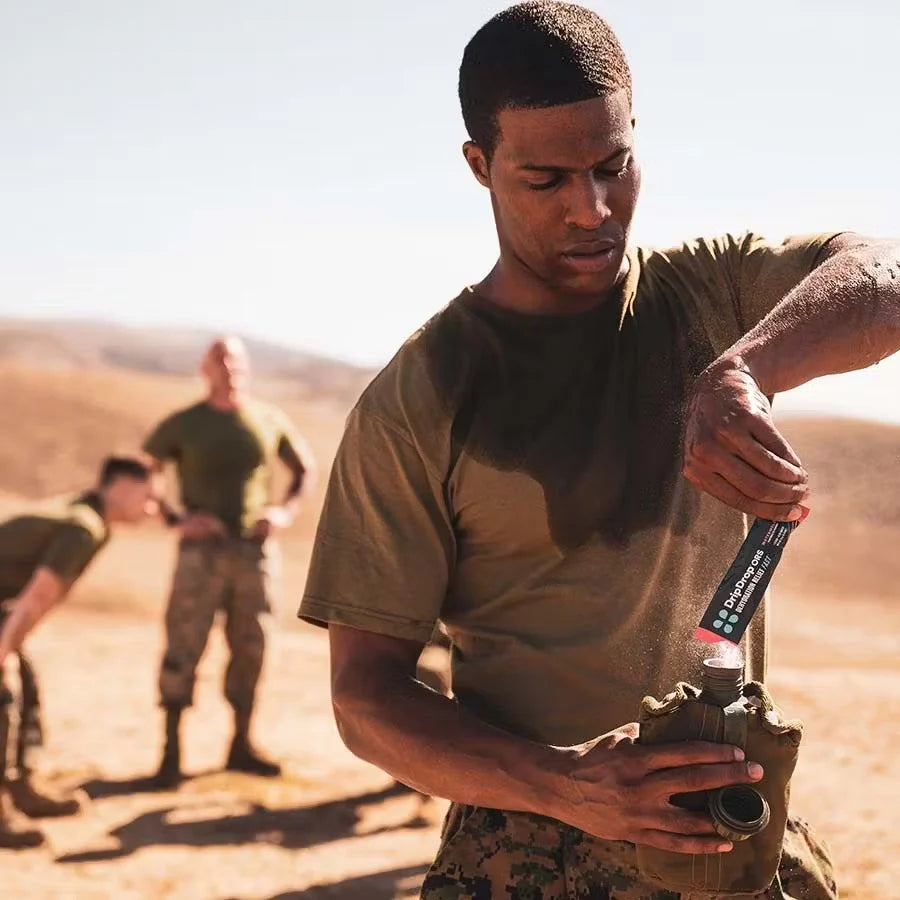 * NEW - DripDrop Electrolyte Powder - Zero Sugar (16oz) Single Packets