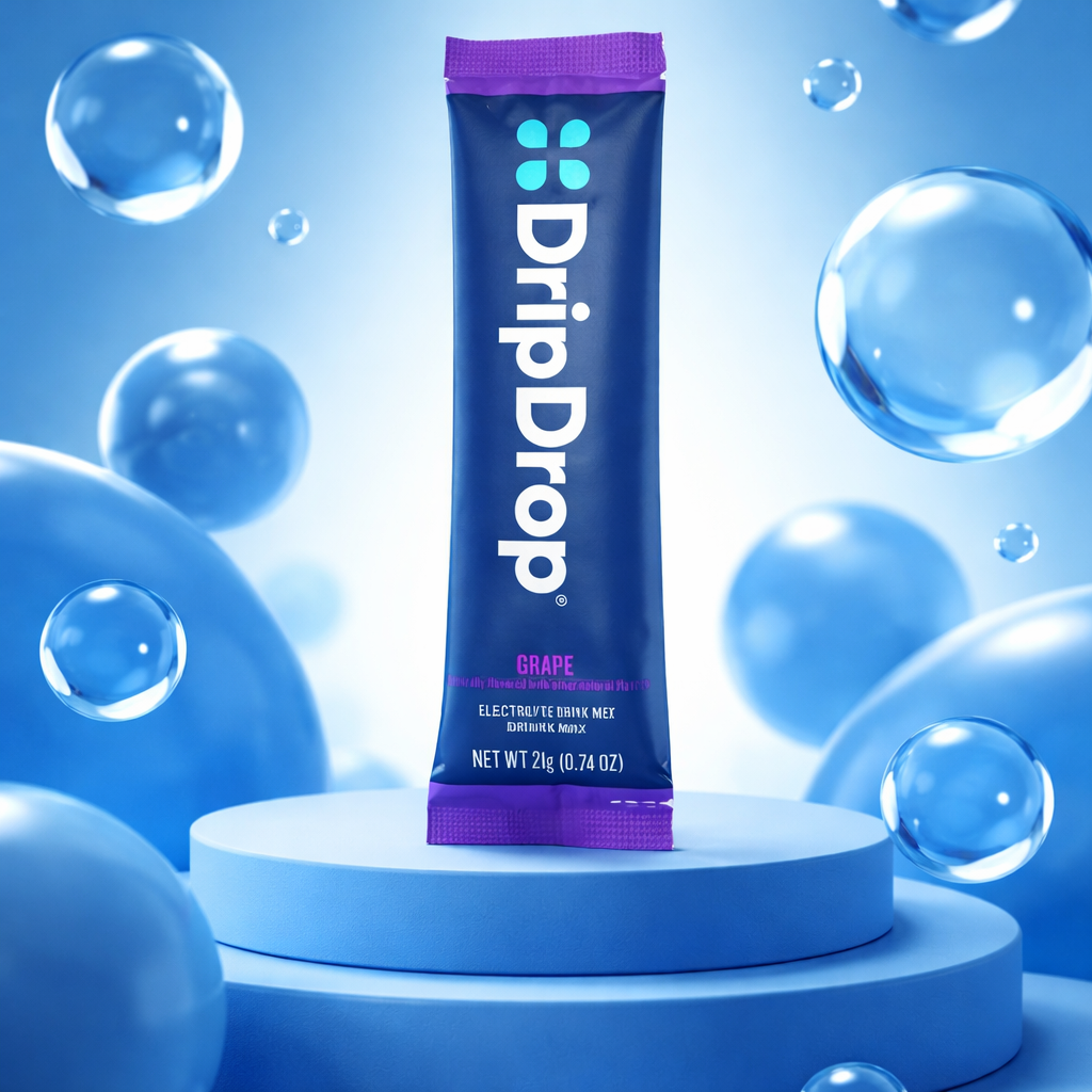 * NEW - DripDrop Electrolyte Powder - Various flavors (16oz) Single Packets