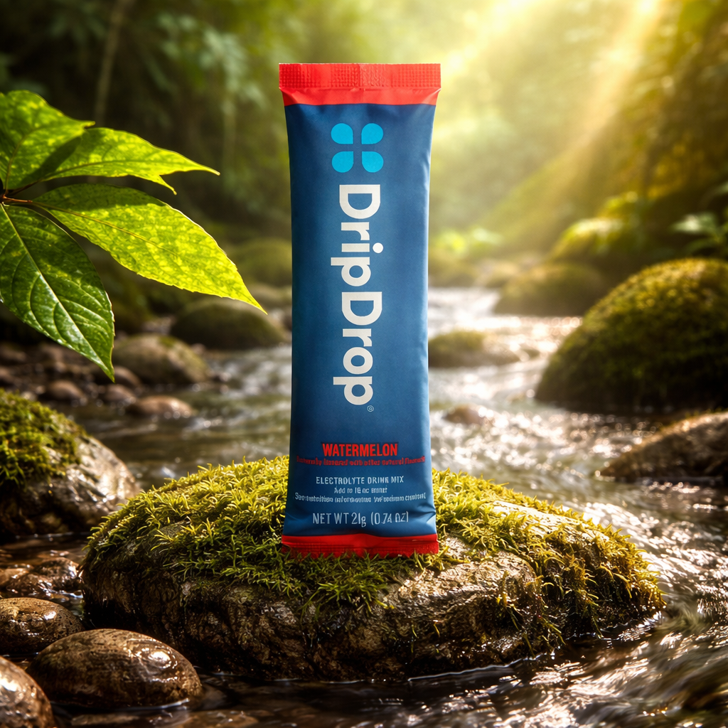 * NEW - DripDrop Electrolyte Powder - Various flavors (16oz) Single Packets