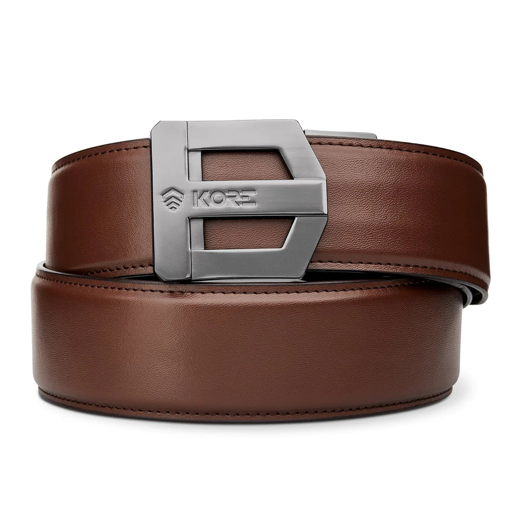 Kore Belts: Fashion-forward and functional belts designed for comfort and durability, combining style and utility for a secure and trendy accessory.