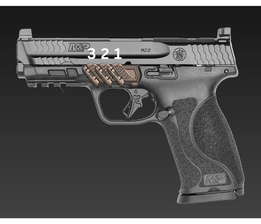 Black Steel - Grip Control - Smith & Wesson M&P 2.0