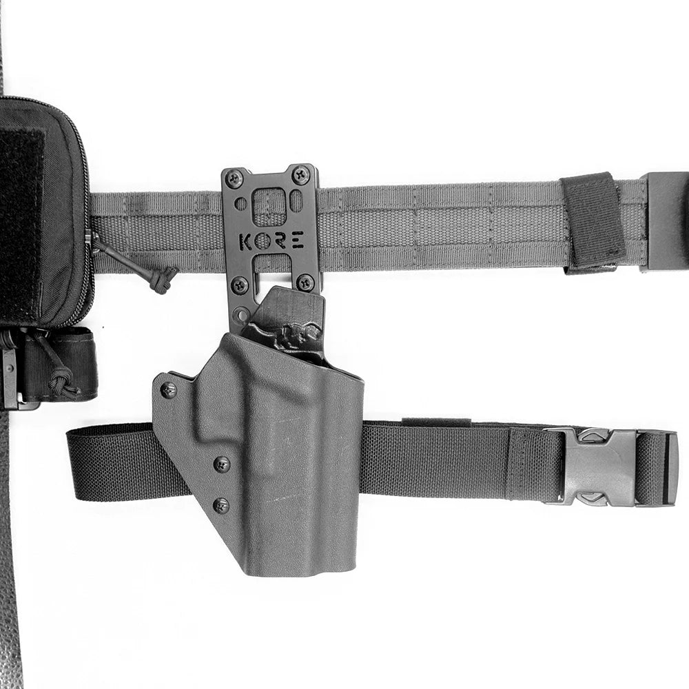 Kore Holster Mount: A versatile and secure mounting solution designed for Kore holsters, providing convenience and accessibility for firearm enthusiasts.