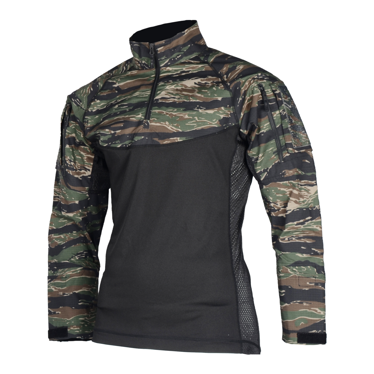 A tactical garment designed for durability and functionality. Features include reinforced stitching, moisture-wicking fabric, and integrated pockets for gear. Ideal for military, law enforcement, and outdoor enthusiasts.