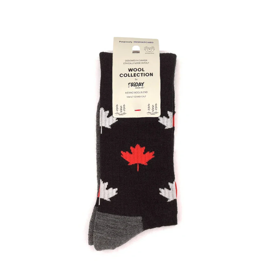 Friday Sock Co Men's Canada Merino Wool Socks