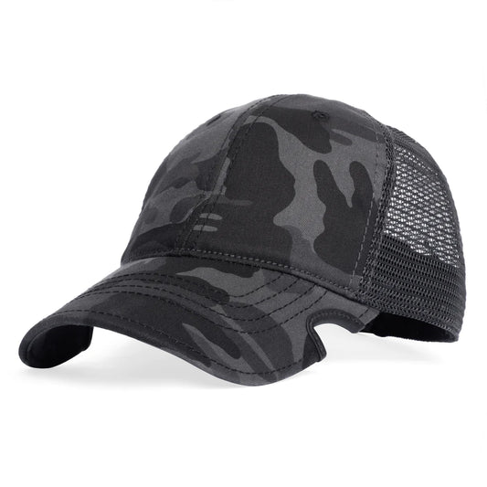 A stylish and functional headwear accessory, blending outdoor durability with contemporary design for a versatile and comfortable cap experience.