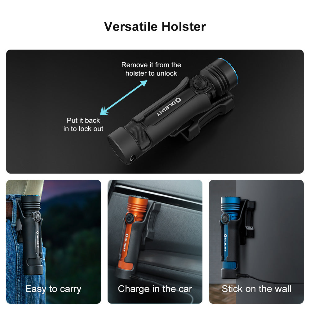 Lampe de poche tactique militaire Olight Warrior X Pro 