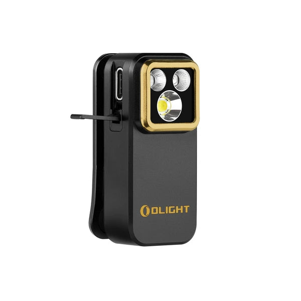 OLIGHT - Oclip Pro S 5-in-1 EDC Clip Flashlight with UV & RGB