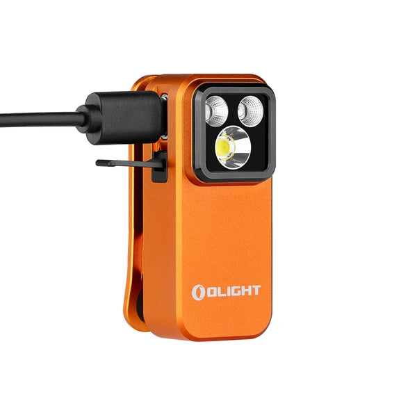 OLIGHT - Oclip Pro S 5-in-1 EDC Clip Flashlight with UV & RGB