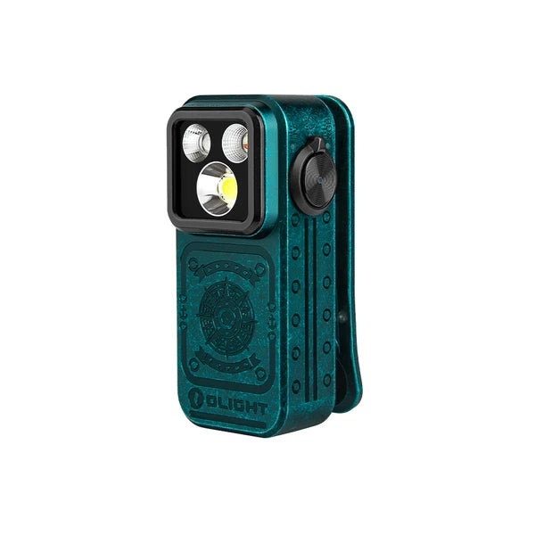 OLIGHT - Oclip Pro S 5-in-1 EDC Clip Flashlight with UV & RGB