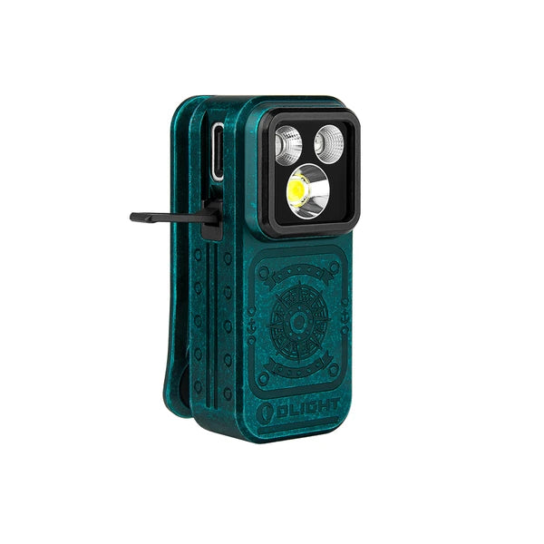 OLIGHT - Oclip Pro S 5-in-1 EDC Clip Flashlight with UV & RGB