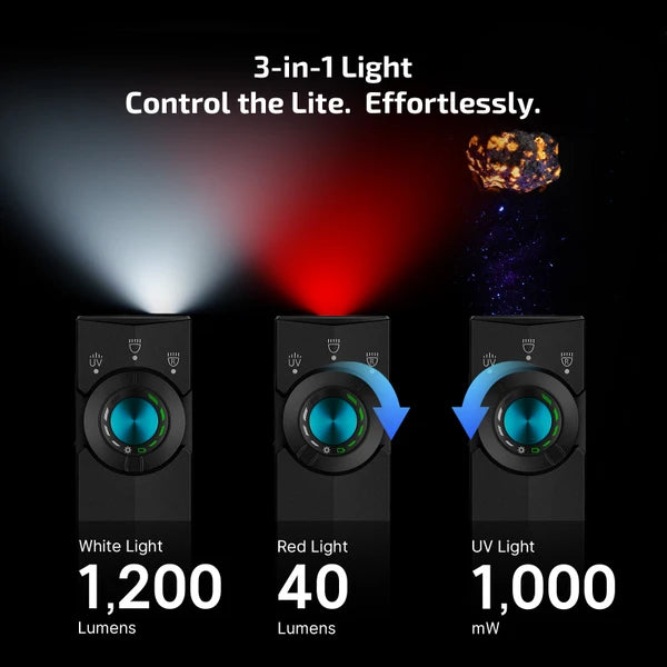 OLIGHT - ArkPro Lite – Flat Unibody EDC Flashlight with Multi-Light Sources