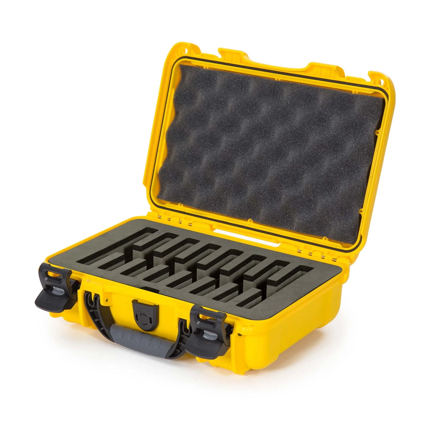 Built to organize, protect, carry and survive tough conditions, the NANUK waterproof hard case is impenetrable and indestructible with a lightweight, tough NK-7 resin shell and its PowerClaw superior latching system.