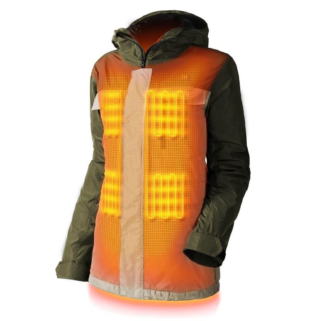 Shift Women's Heated Snowboard Jacket: A high-performance winter jacket with integrated heating technology, providing warmth and style for an elevated snowboarding experience