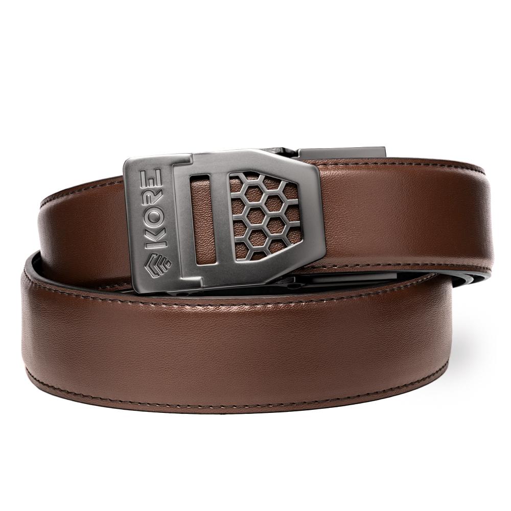 Kore Belts: Fashion-forward and functional belts designed for comfort and durability, combining style and utility for a secure and trendy accessory.