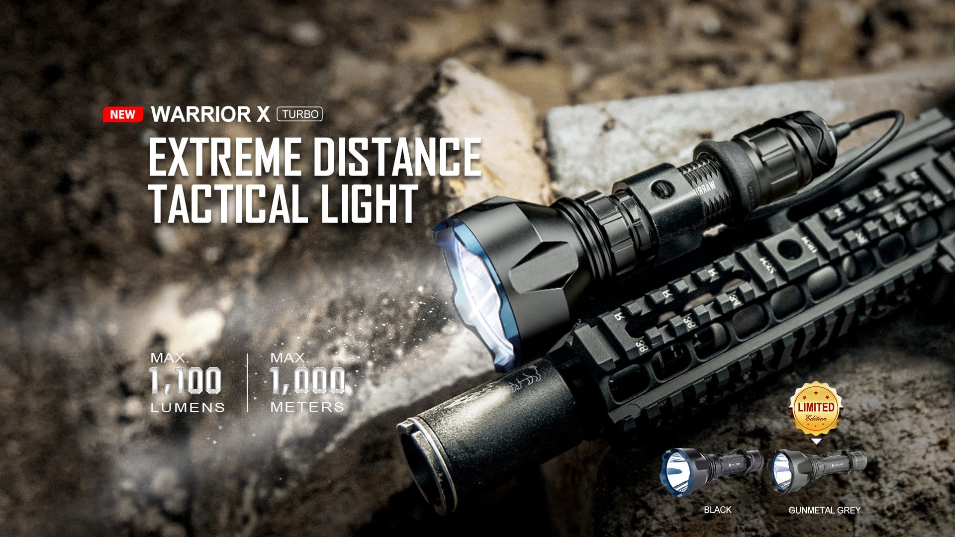 OLIGHT Flashlight: A powerful and reliable illumination tool, engineered by OLIGHT for superior brightness and durability in various situations.