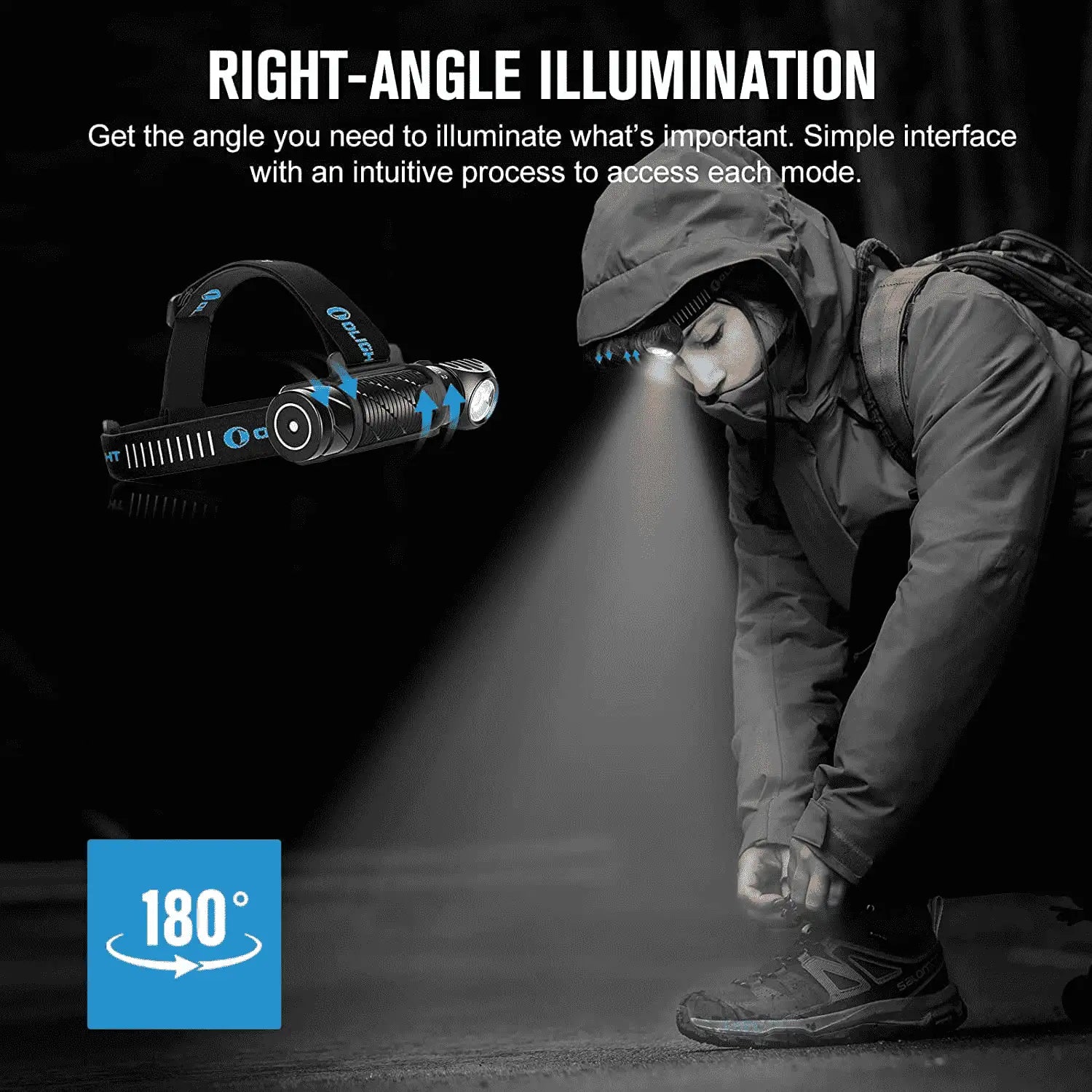 A powerful and reliable illumination tool, engineered by OLIGHT for superior brightness and durability in various situations.