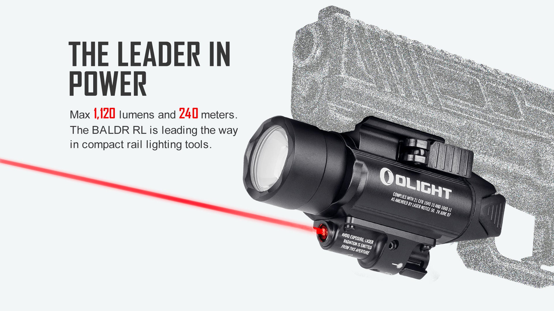 A powerful and reliable illumination tool, engineered by OLIGHT for superior brightness and durability in various situations.