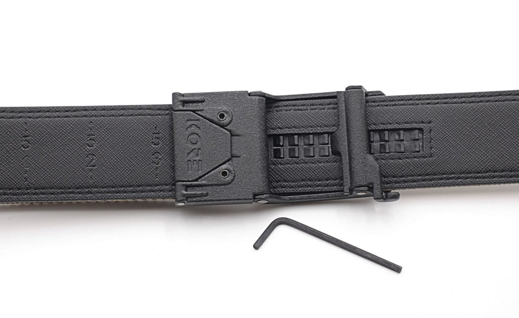 Kore Essentials EDC Belt & Buckle - X6 Gunmetal series